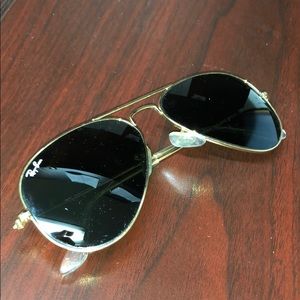 Ray Ban aviator sunglasses
